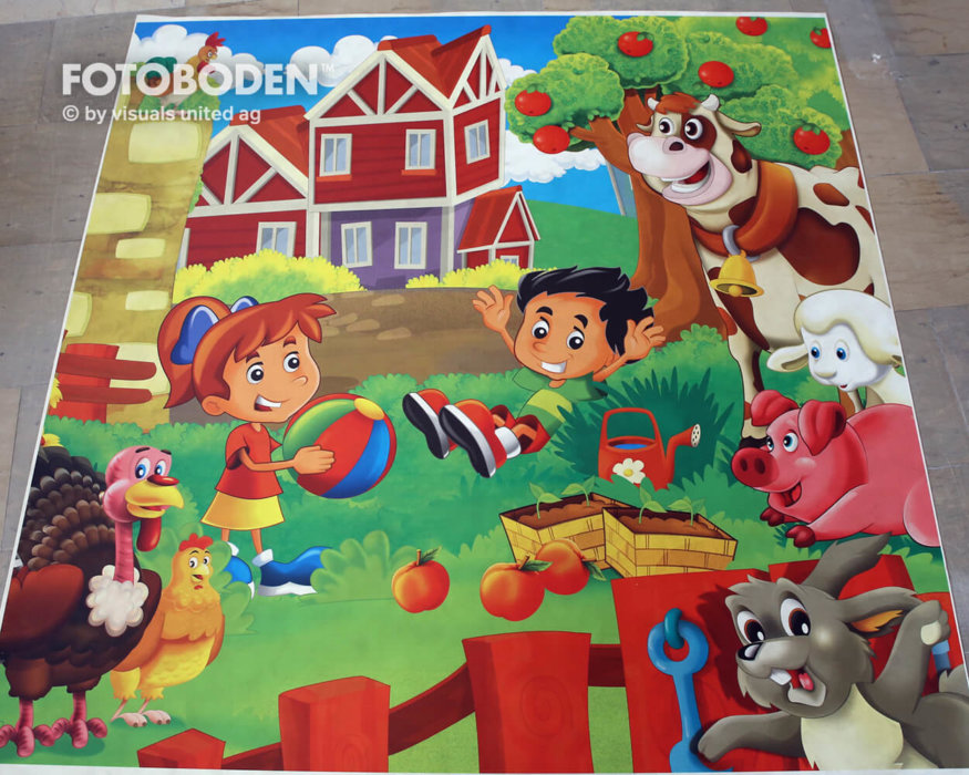 Spieleboden FOTOBODEN™ Flooring Fußboden