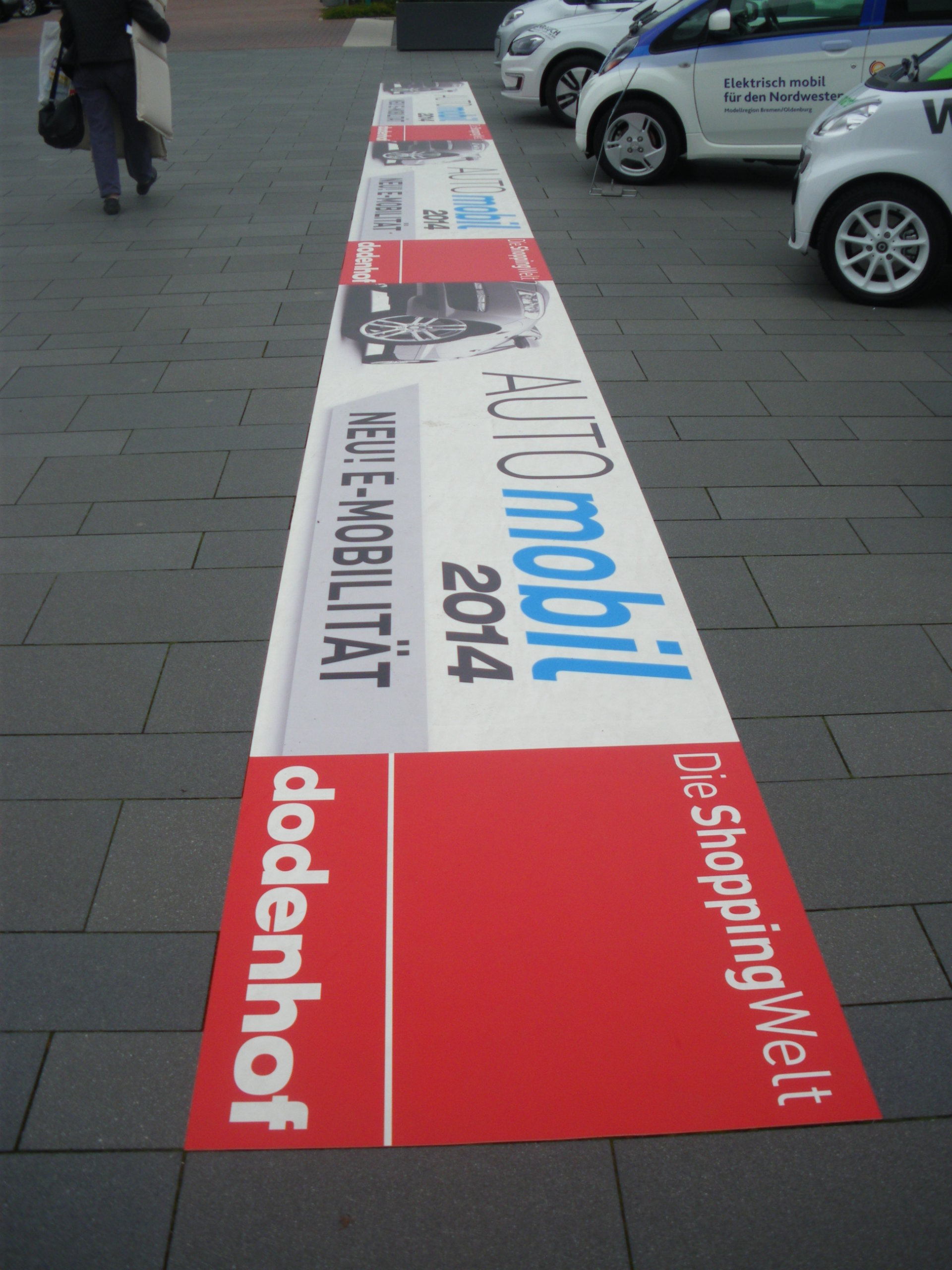 Bodenbanner PVC floorgrafic