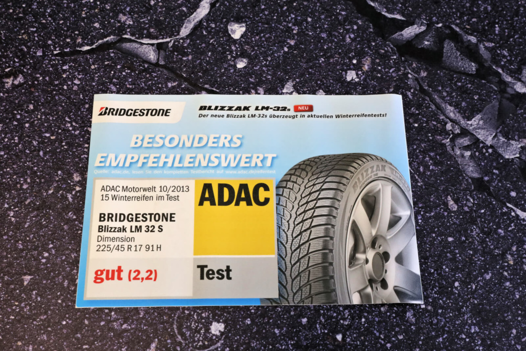 Bridgestone Werbematte PVC