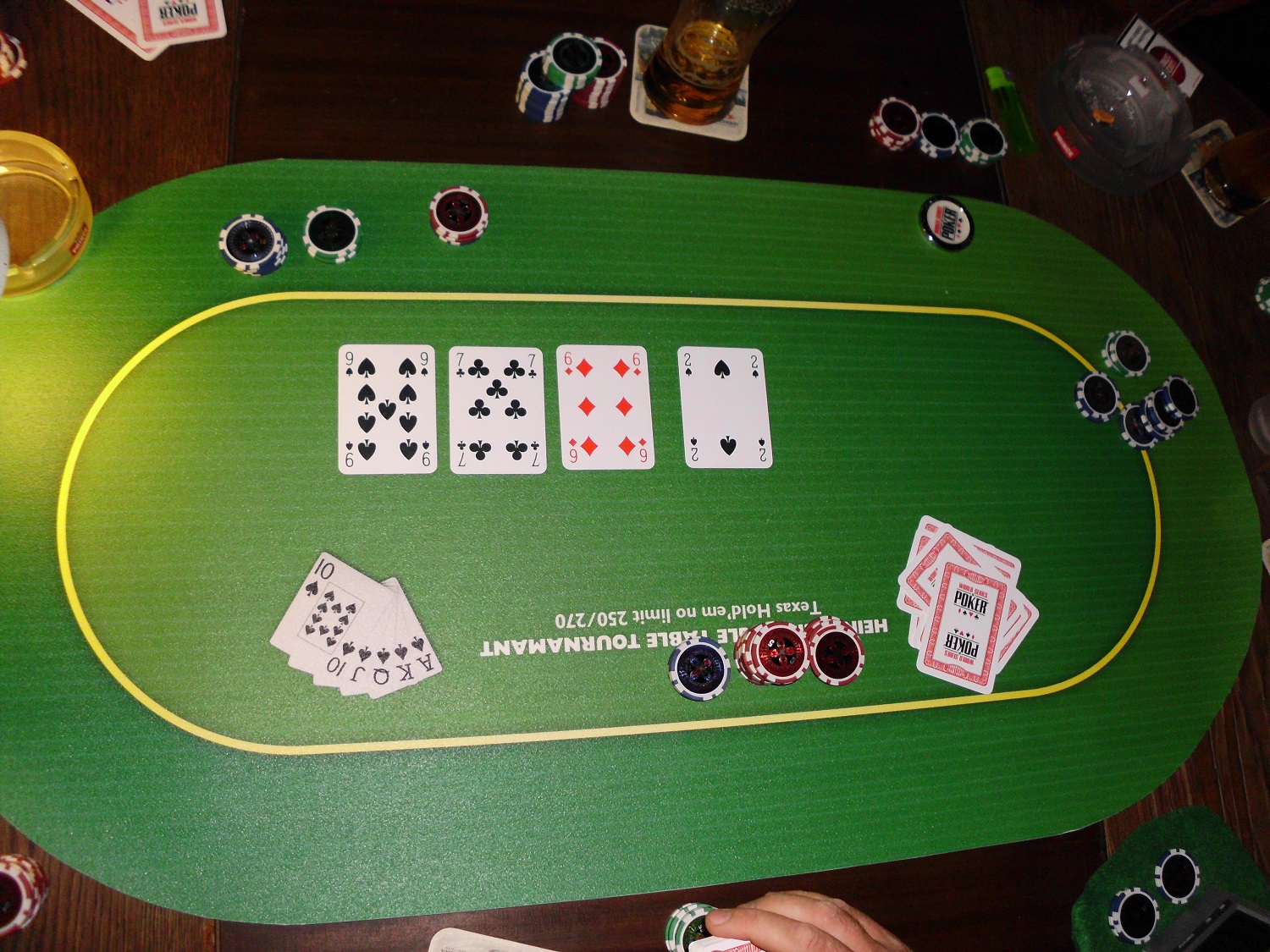 Pokermatte PVC