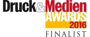 Finalist bei den Druck&Medien Awards 2016