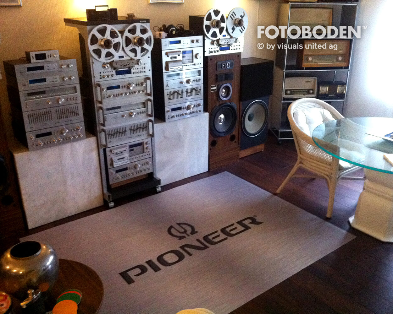 Pioneer Anlage Musik Stahl