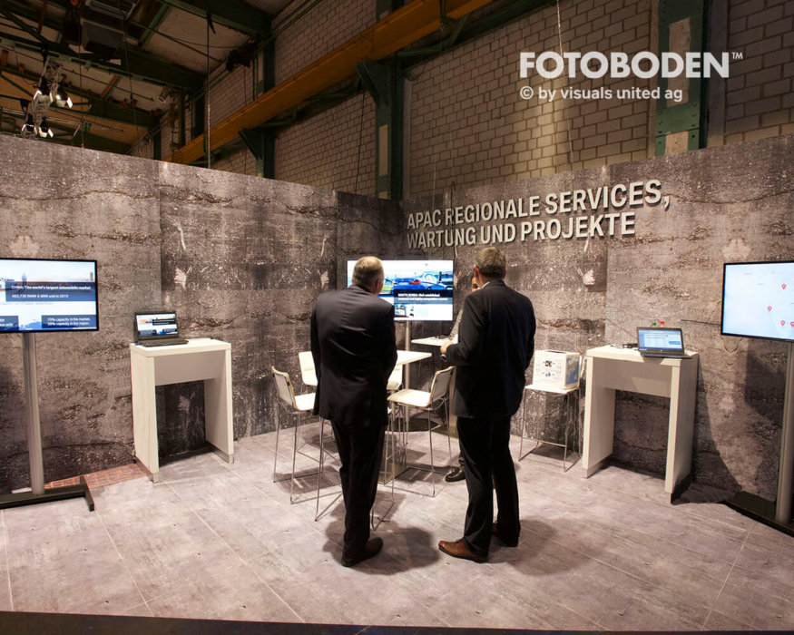 FOTOBODEN™ Messeboden Tradeshow