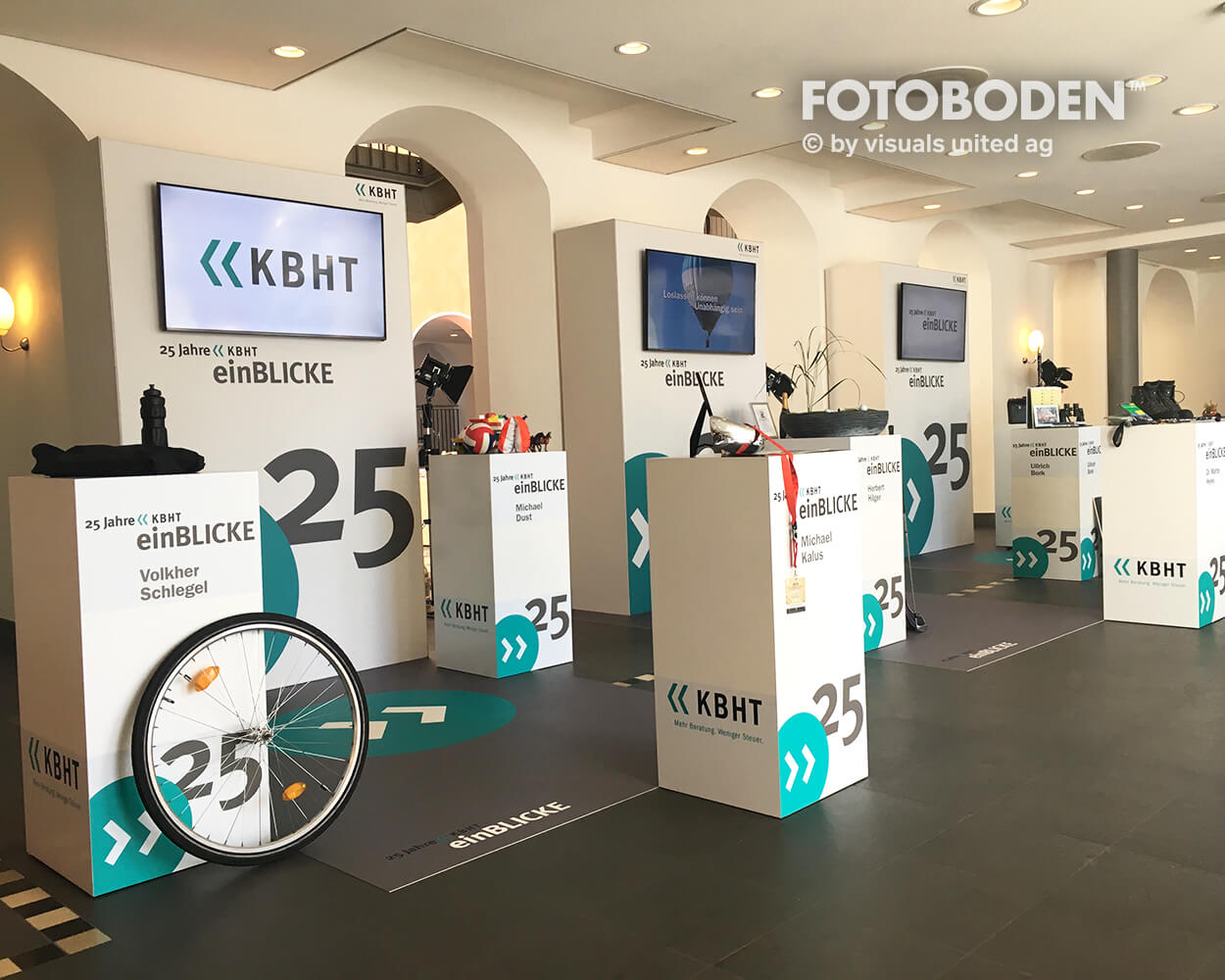 KBHT FOTOBODEN™ Messeboden Tradeshow