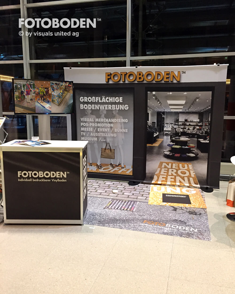 FOTOBODEN™ Messeboden Tradeshow