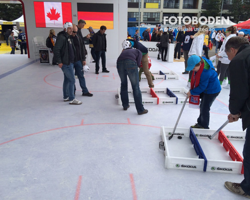 FOTOBODEN™ Objektboden Event eishockey