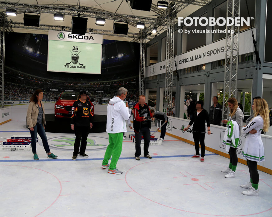 Eishockey FOTOBODEN™ Objektboden Designboden