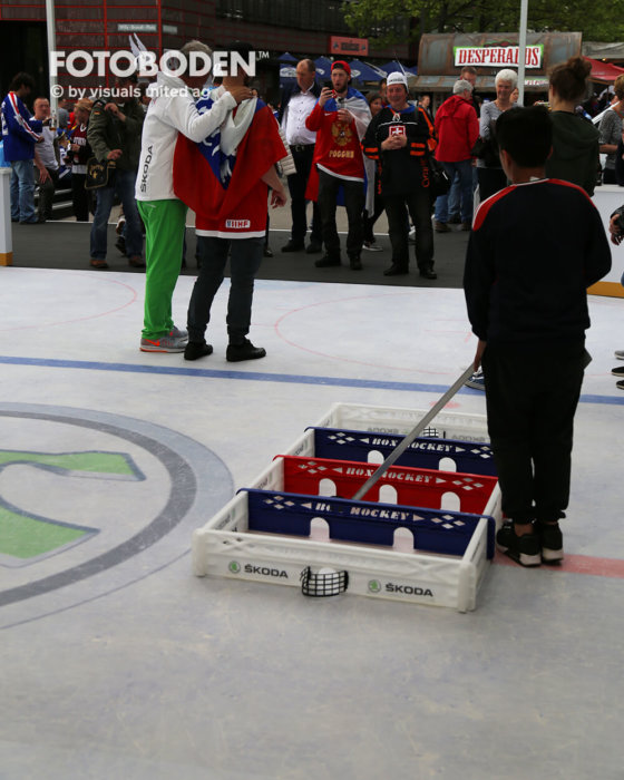 Eishockey FOTOBODEN™ Indoor Kindersportplatz