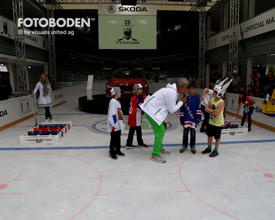 Eishockey FOTOBODEN™ Bodenbelag Vinylbelag