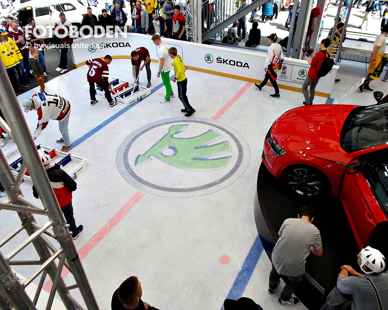 Eishockey FOTOBODEN™ Industriebodenbeläge PVC Vinyl