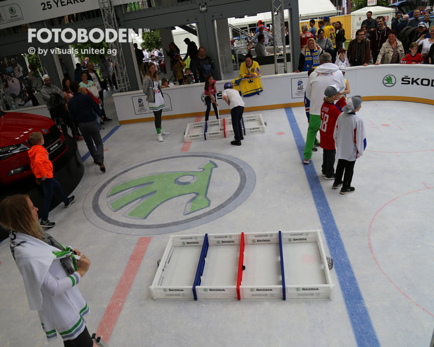 Eishockey FOTOBODEN™ Indoor Kinderspielplatz