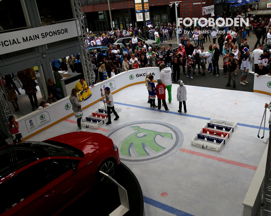 Eishockey Objektboden FOTOBODEN™ Vinylboden