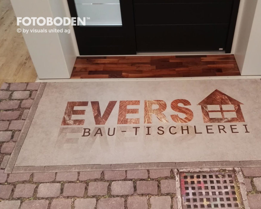 FOTOBODEN™ Flooring Bodendisplay Kundenstopper