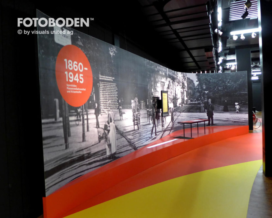 Museum Ausstellungsboden FOTOBODEN™ Vinylboden