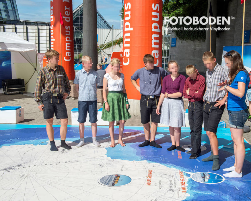 Ausstellungsboden FOTOBODEN™ Vinylboden Flooring