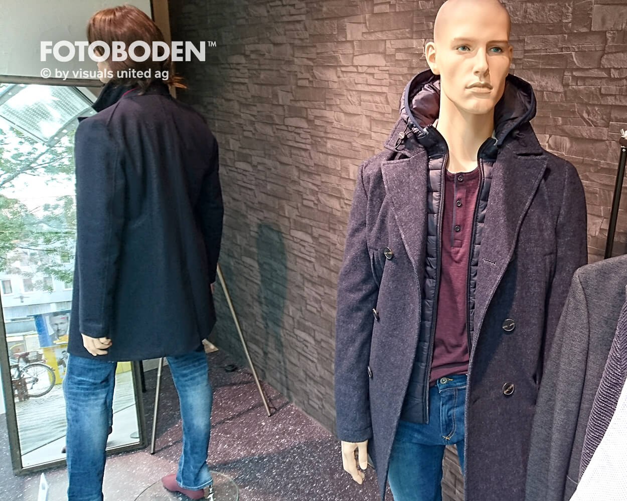 Schaufensterboden FOTOBODEN™ Mannequin