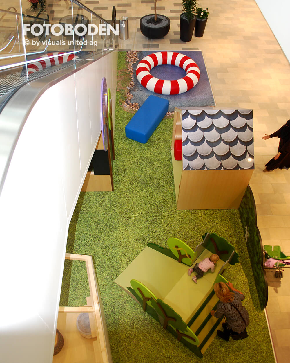 FOTOBODEN™ Flooring Indoor Kinderspielplatz