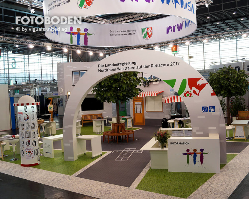 FOTOBODEN™ Tradeshow Flooring Bodengestaltung