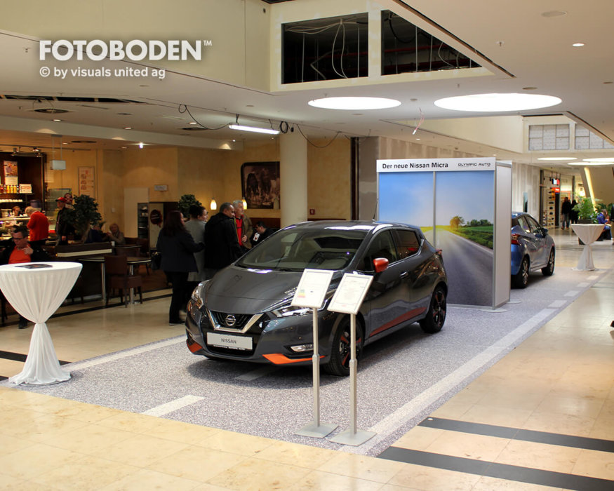 FOTOBODEN™ Flooring Autohaus Einkaufszentrum