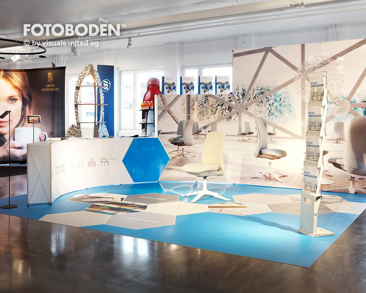 Ladengestaltung Fußboden Fotomotiv Motiv Druck