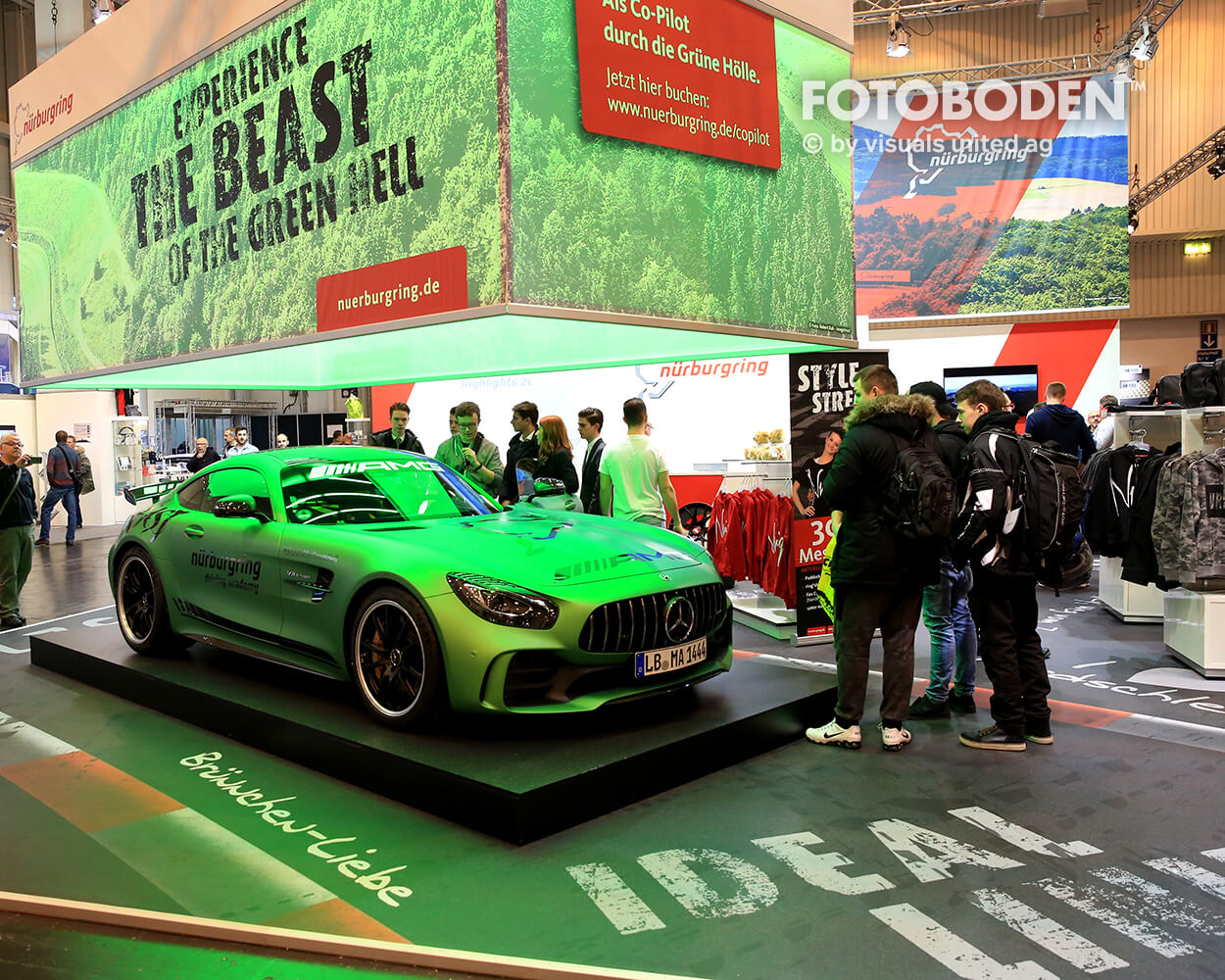 FOTOBODEN™ Messebau Messestand gestalten