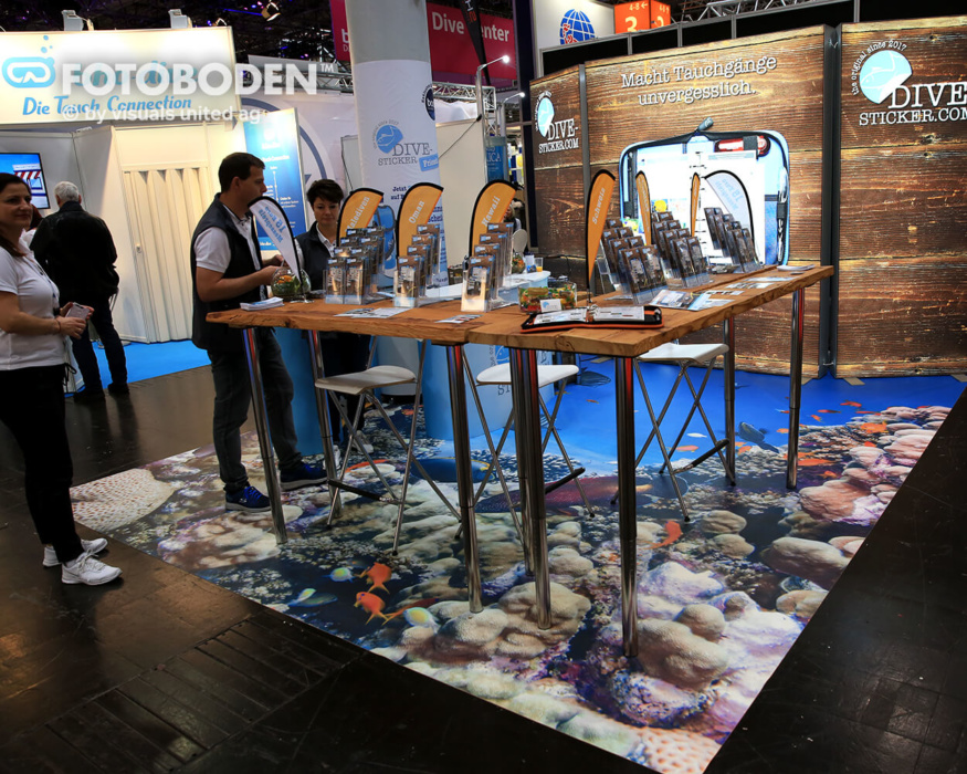 FOTOBODEN™ Messeboden Tradeshow