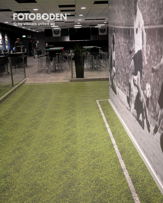 FOTOBODEN™ Sport Fußballplatz Designboden