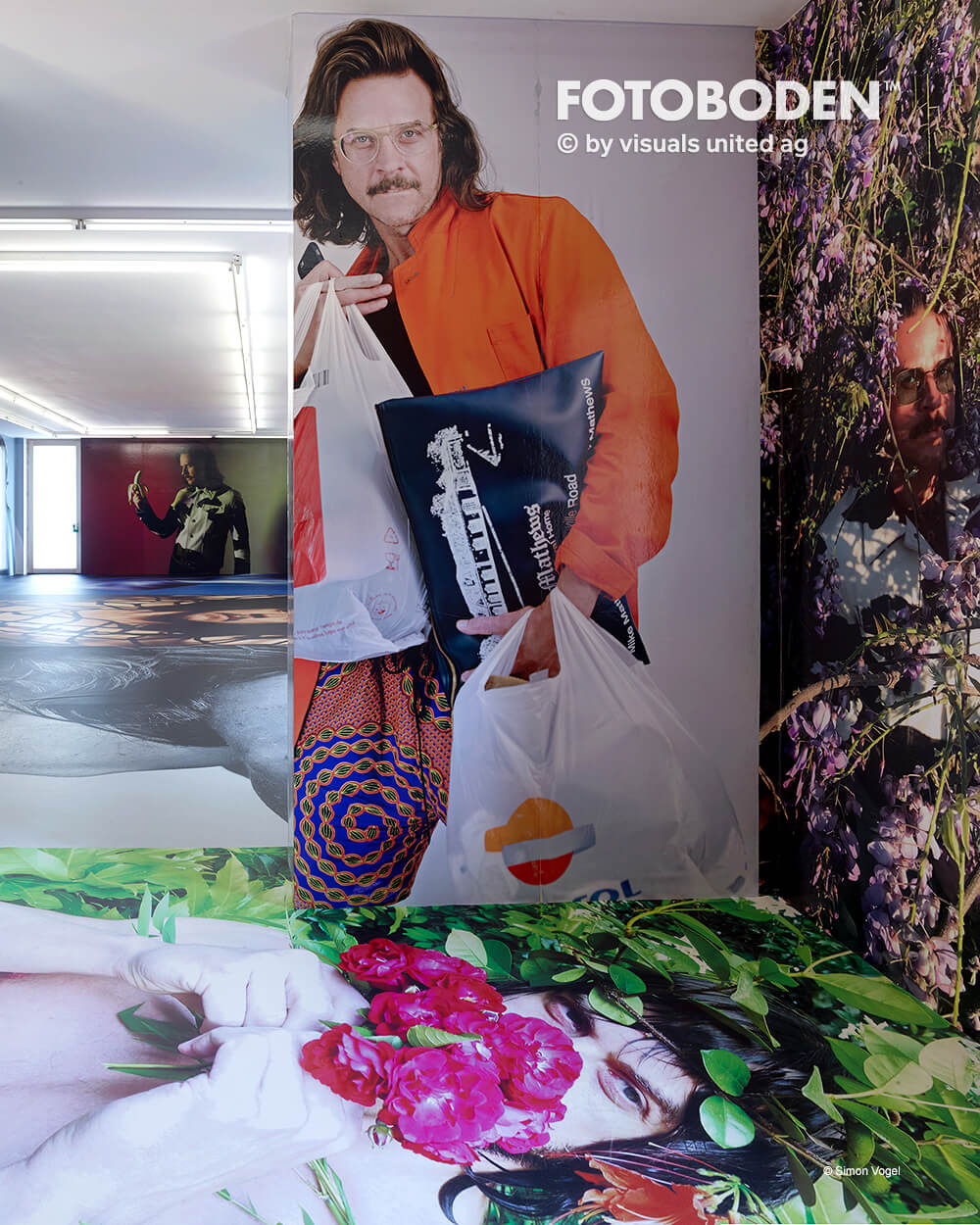 Ausstellung design FOTOBODEN™ Ladeneinrichtung