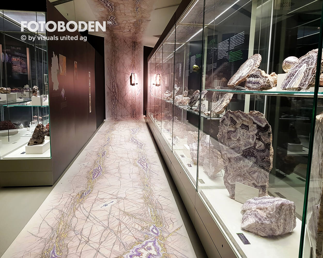 Museumsboden Ausstellungsboden Vinylboden