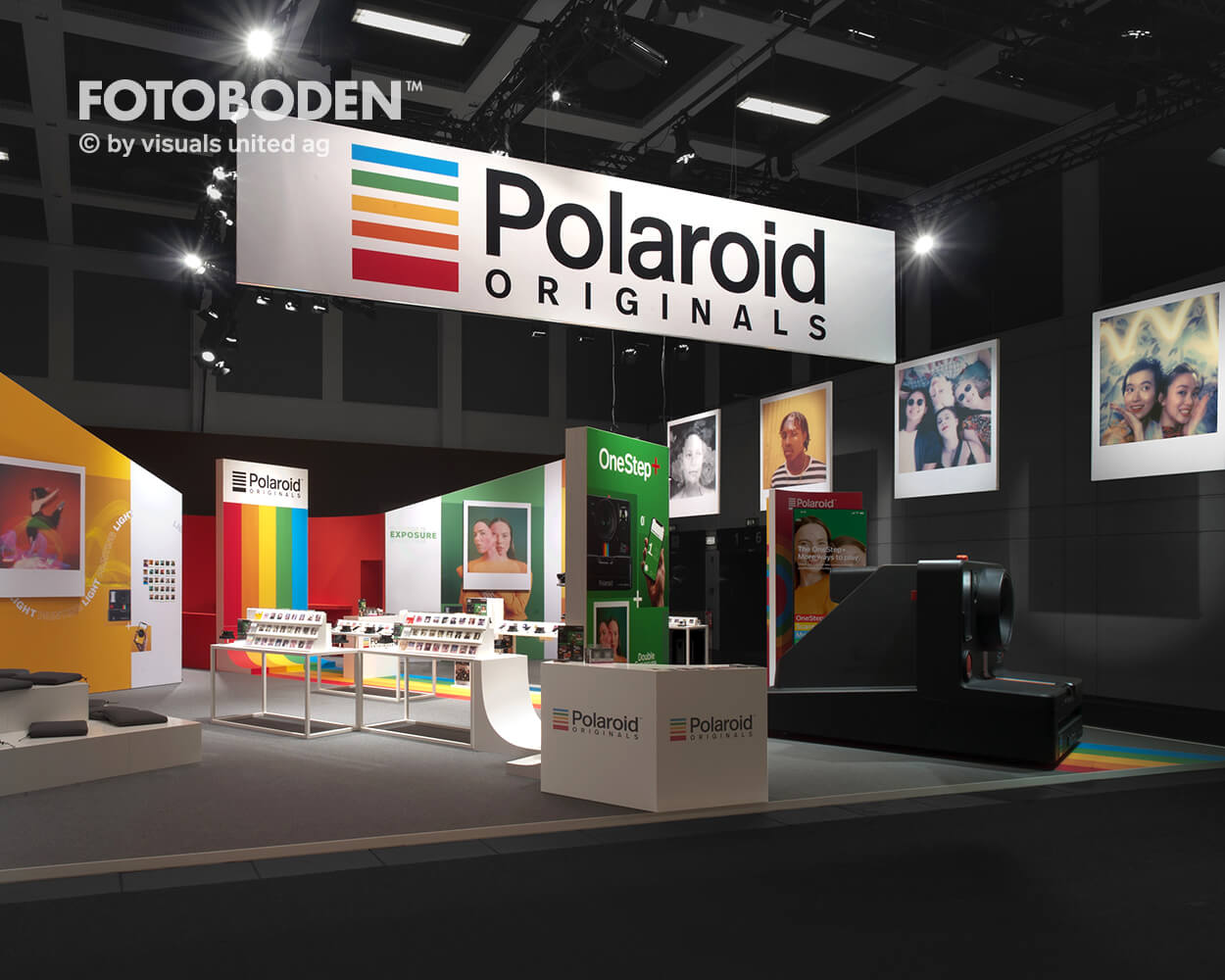 FOTOBODEN™ Messeboden Tradeshow Messegestaltung