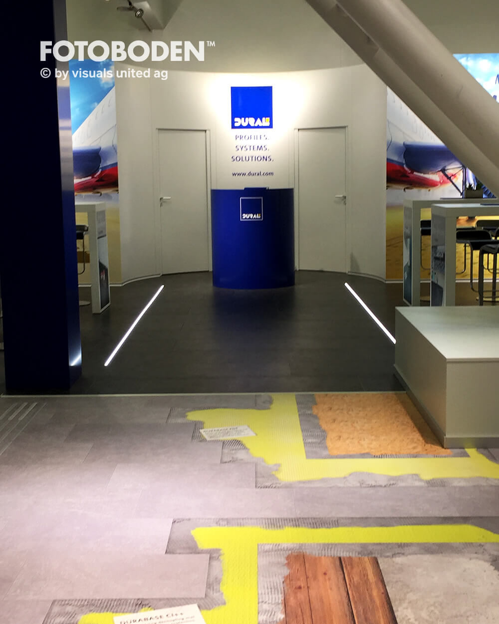 FOTOBODEN™ Messeboden-Tradeshow