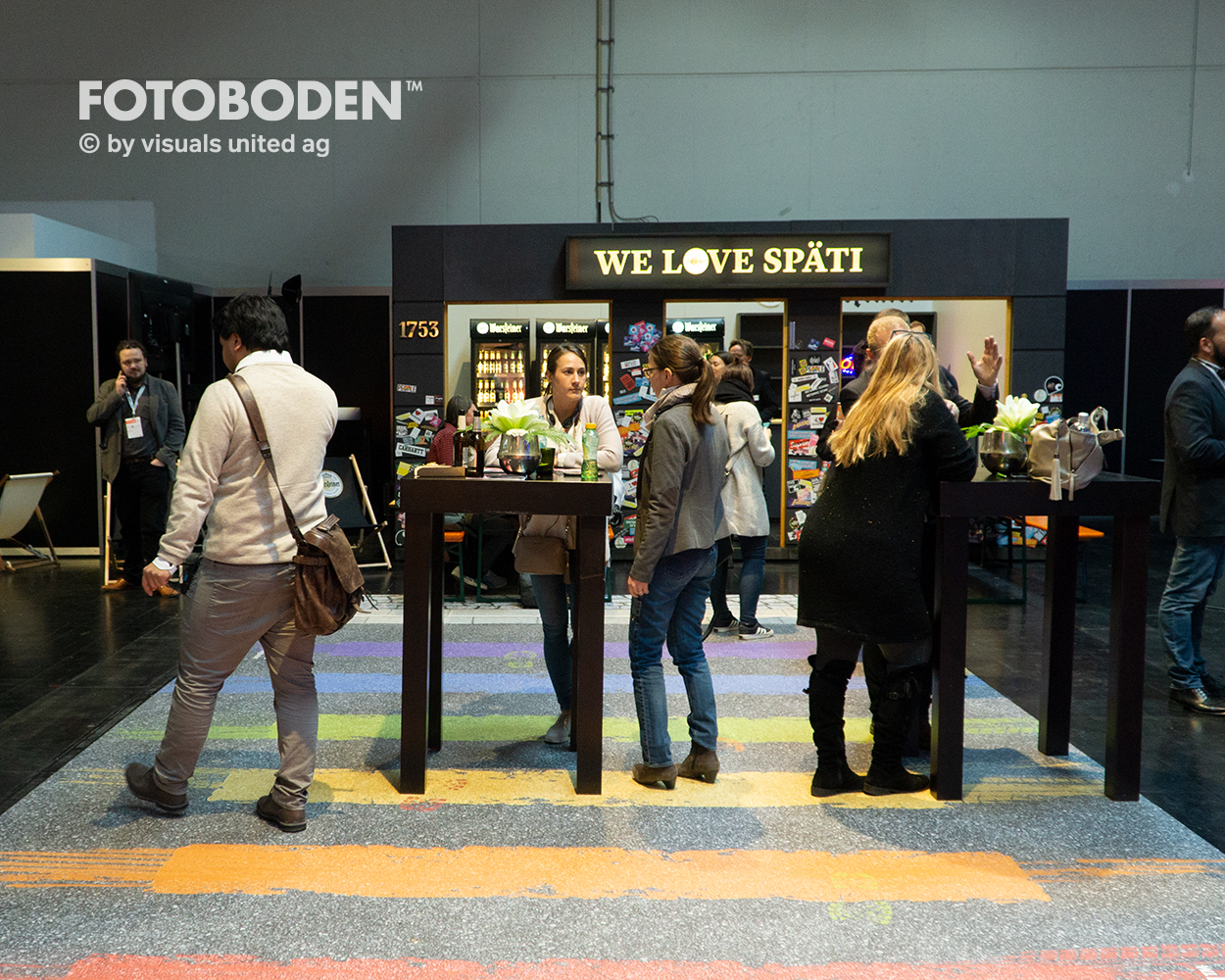 Promotionstand Eventboden Messeboden