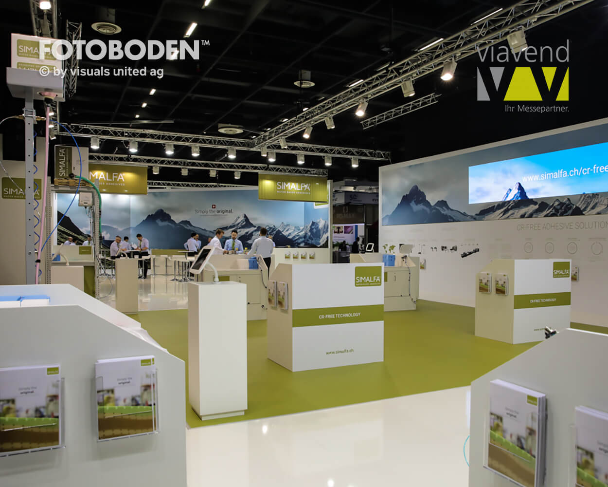 Interzum Messeboden Messedesign