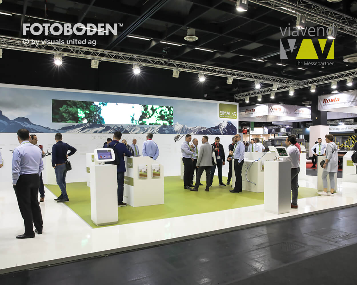 Interzum Messestand Messeboden Messedesign