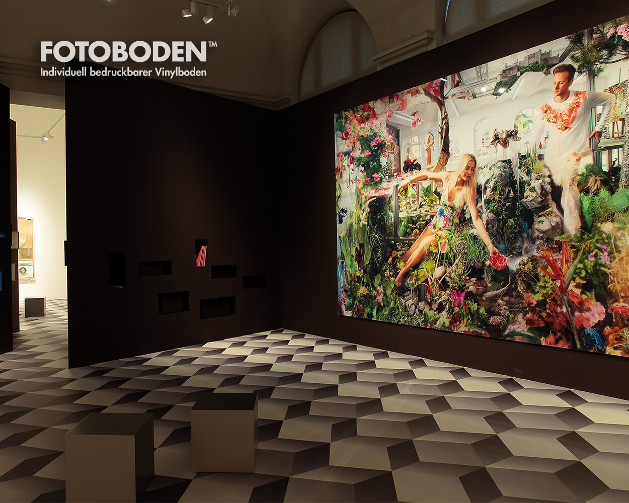 Museumsboden Ausstellungsboden Fotoboden