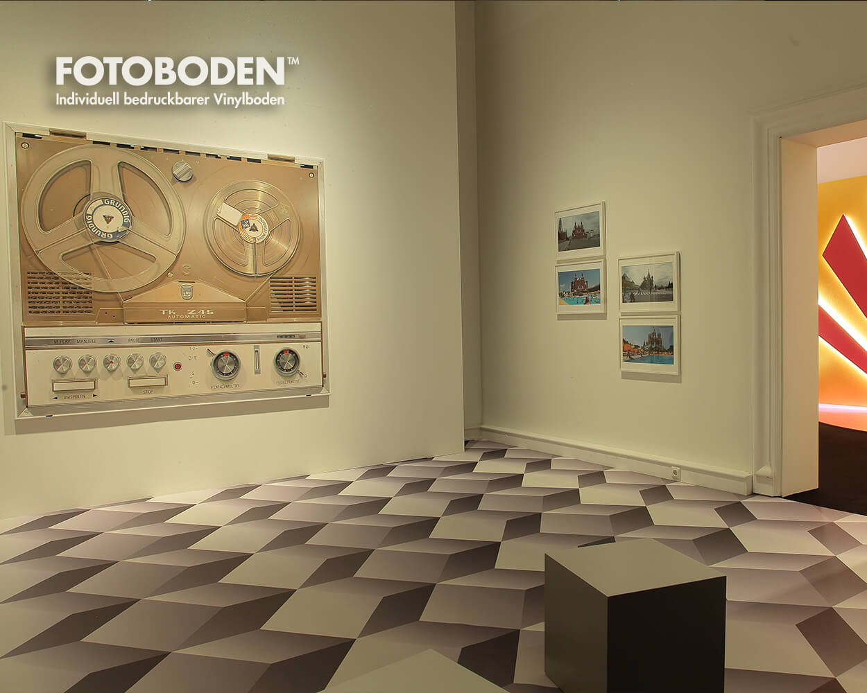 Ausstellungsboden FOTOBODEN™ Museumsboden