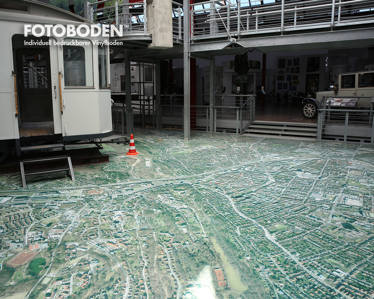 Ausstellungsdesign Museumsboden Fotoboden