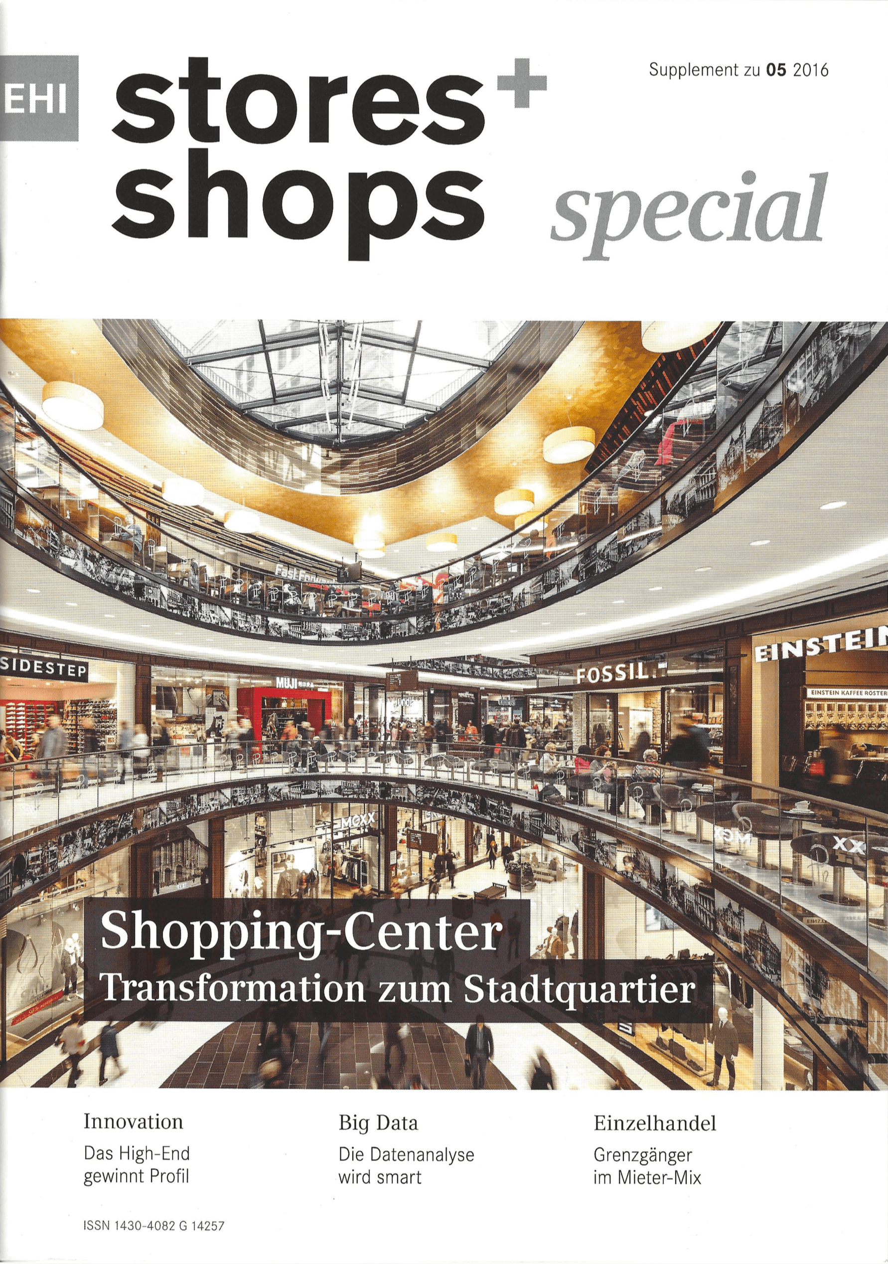 stores + shops Zeitschrift