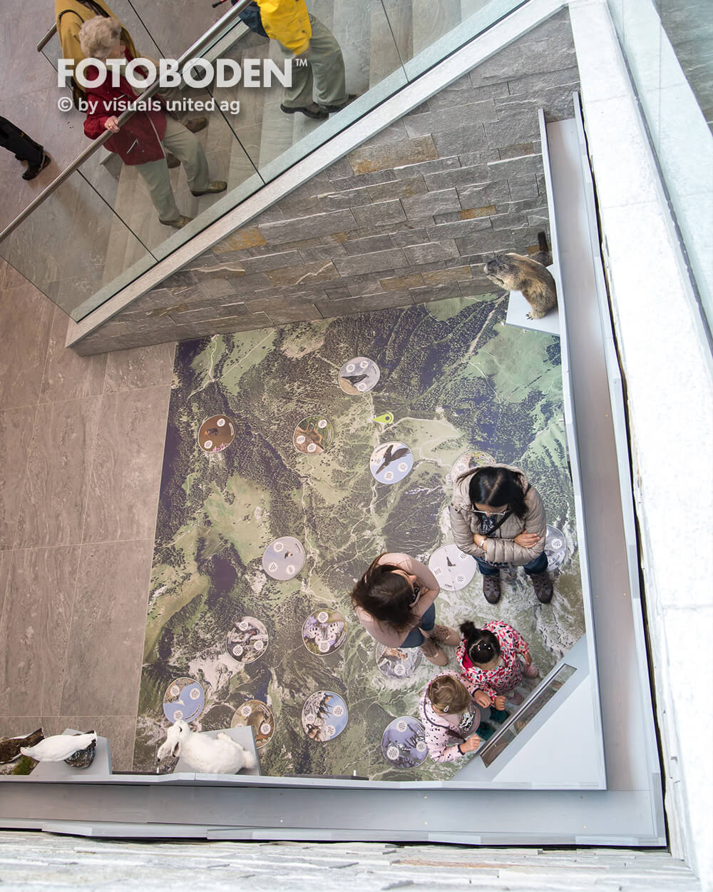Museumsboden Ausstellungsboden Fotoboden