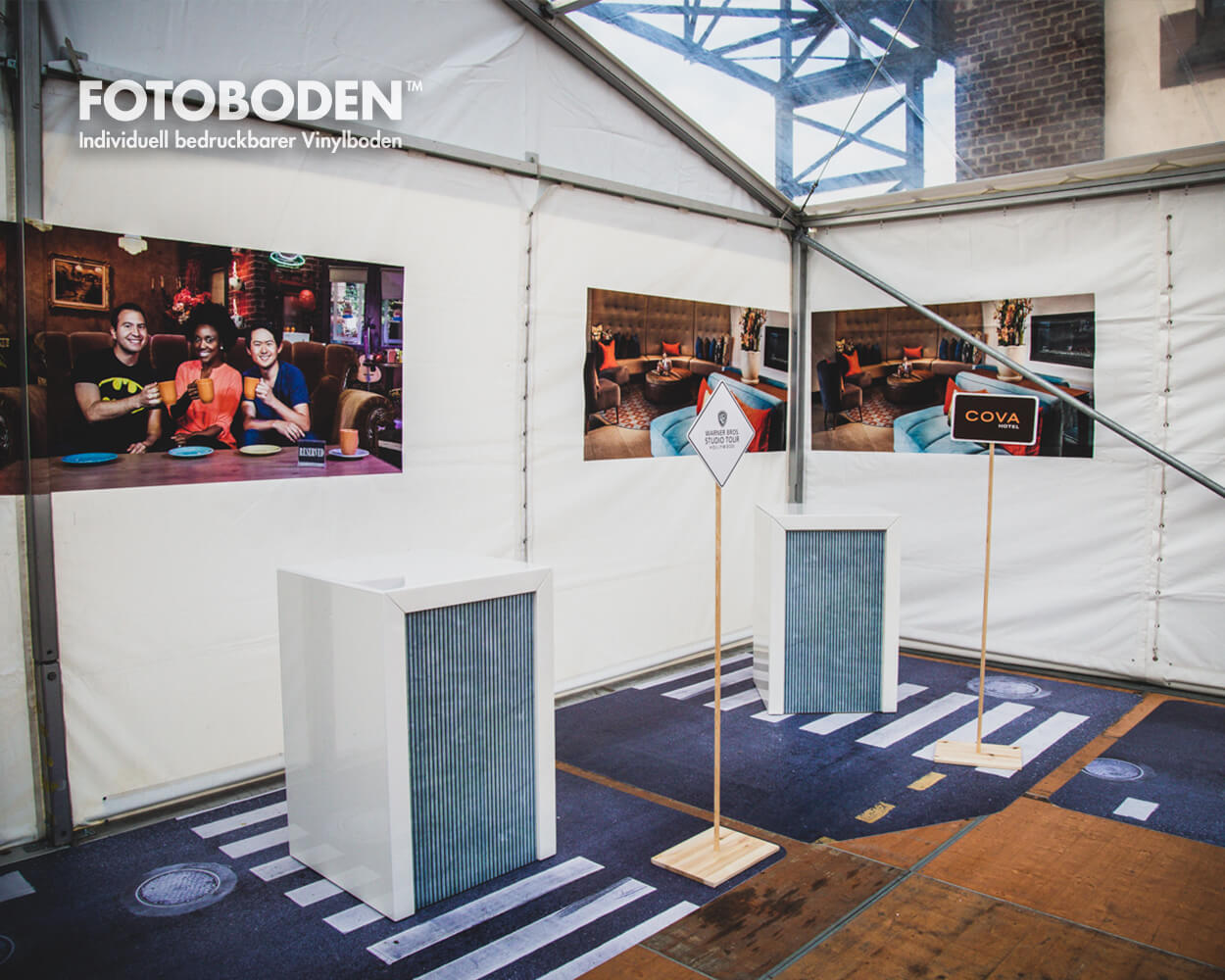 Ausstellungsboden Raumkonzept Messeboden