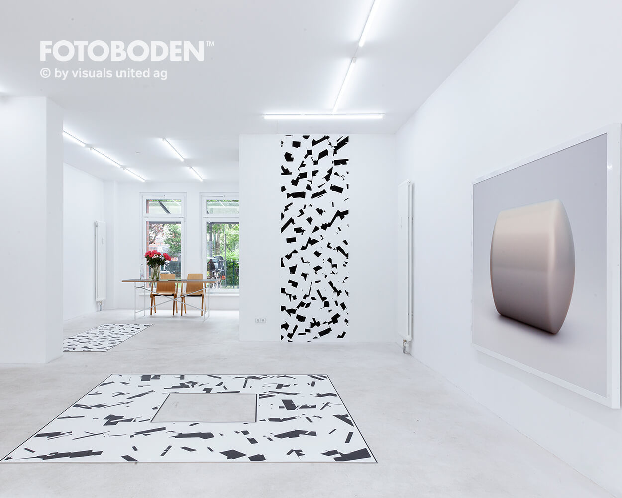 Museumsboden Ausstellungsboden Designboden Raumgestaltung