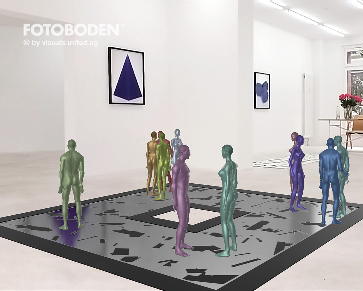 Museumsboden Ausstellungsboden Vinylboden