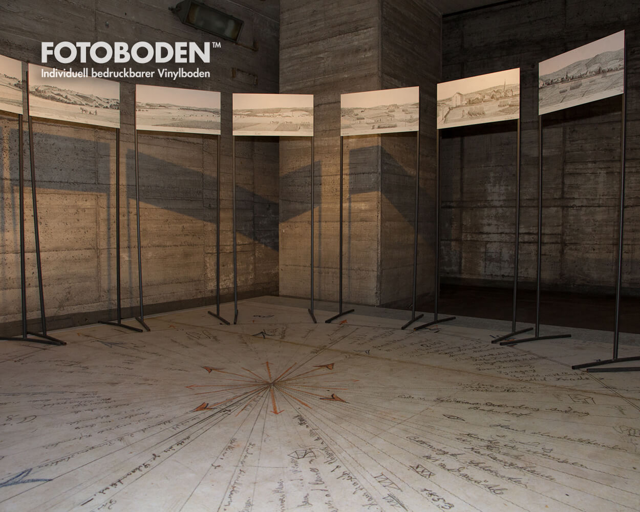 FOTOBODEN™ Vinylboden Museumsboden