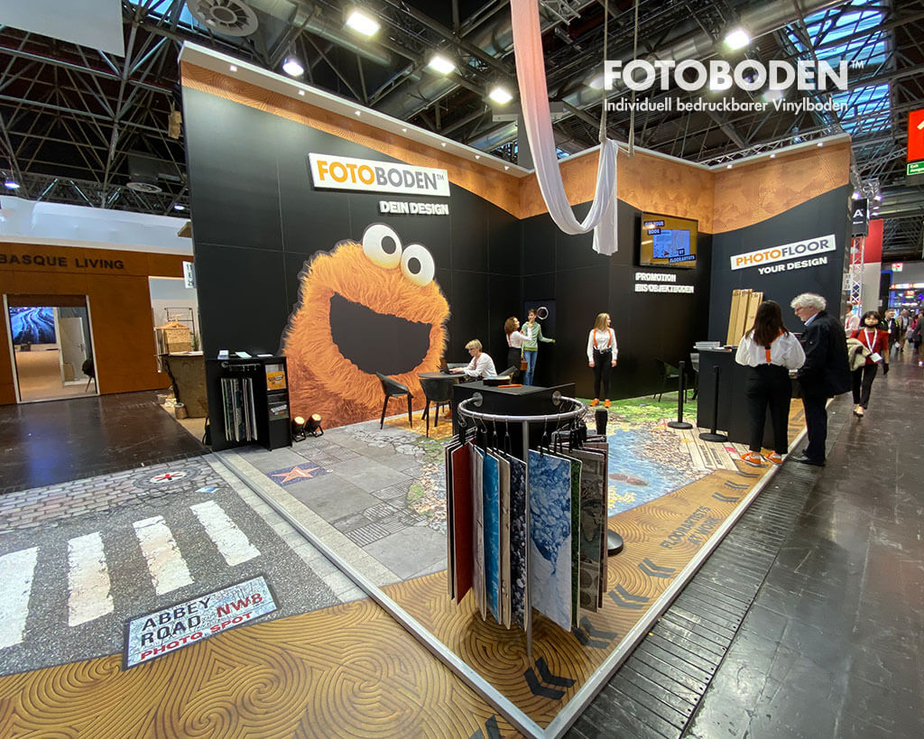 FOTOBODEN™ Messestand Euroshop 2020