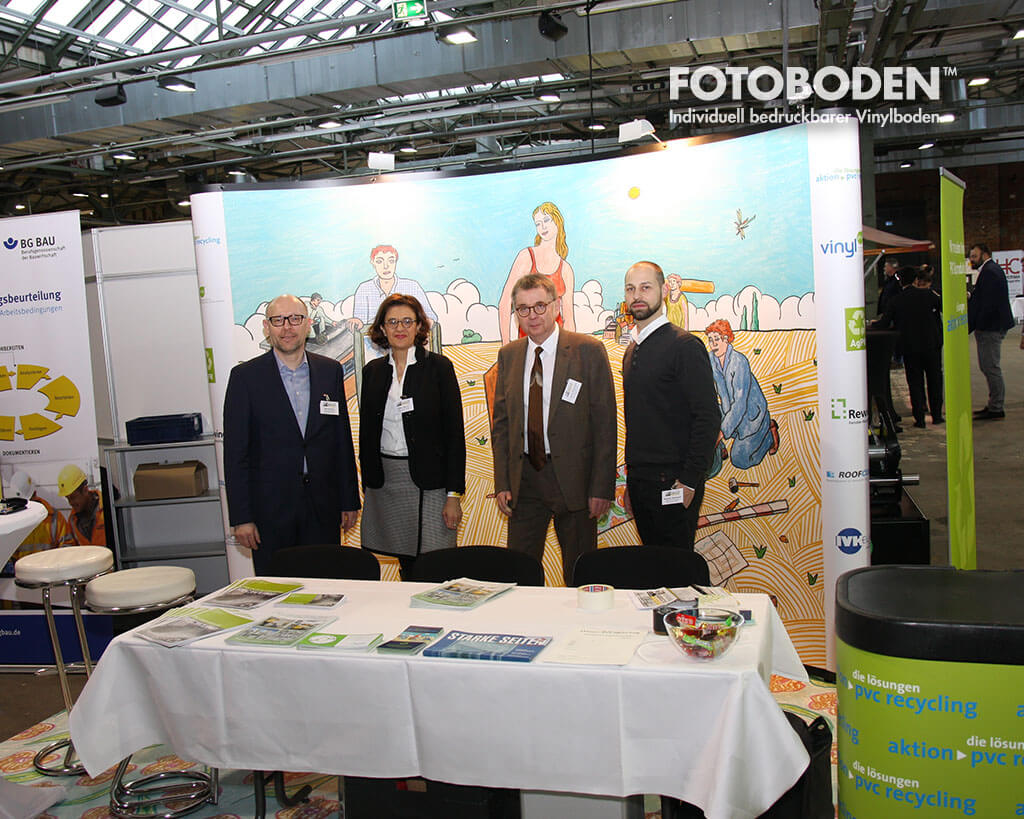 Messestand mit FOTOBODEN