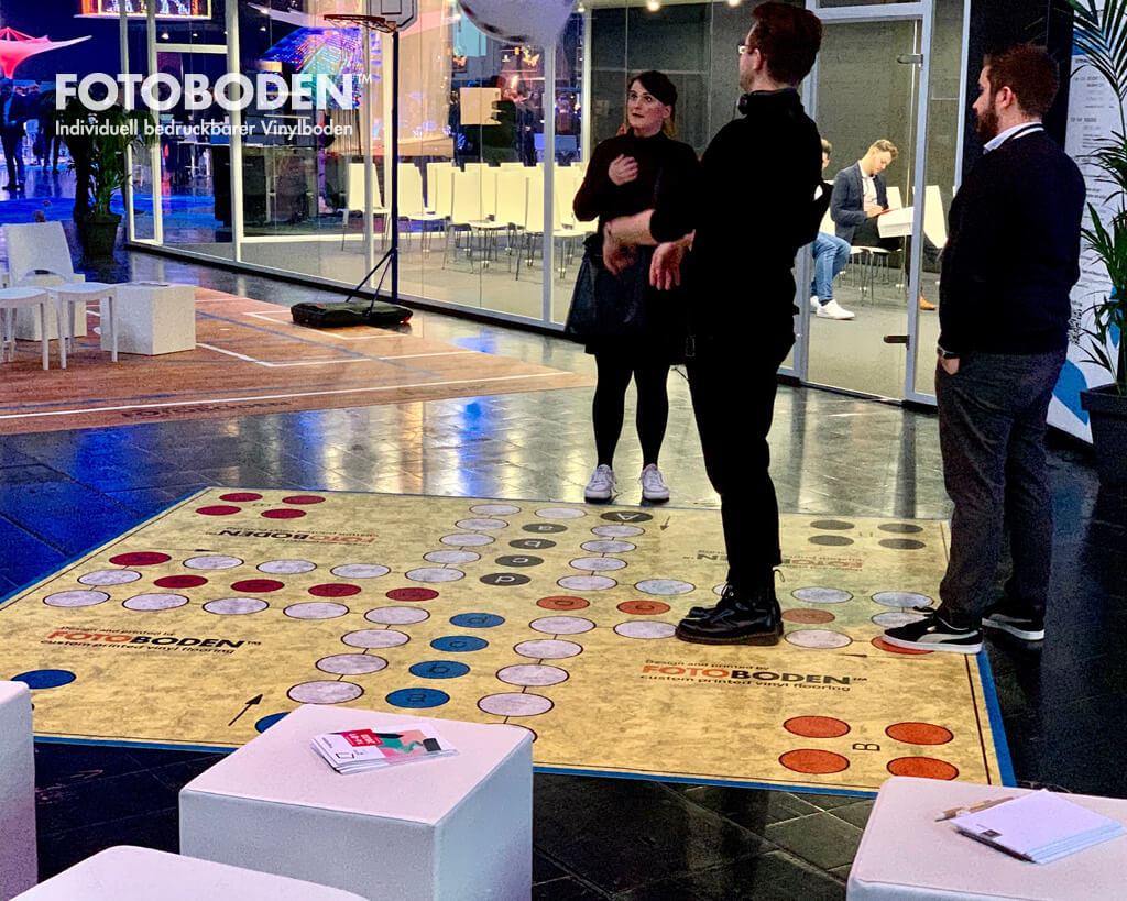 spieleboden auf der FAMAB Messe